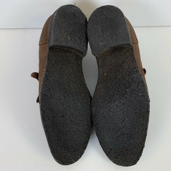 Max Verre Neapolis Leather Tassel Loafers Shoes Brown Size Euro 44.5 US 10.5 main image 6